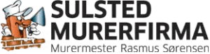 Sulsted Murerfirma logo med murerarbejde tema
