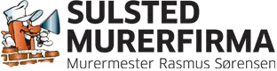 Sulsted Murerfirma logo med murerarbejde tema